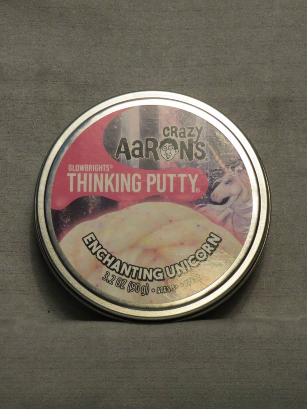 3.2 oz. Aaron’s Crazy Thinking Putty – Enchanging Unicorn
